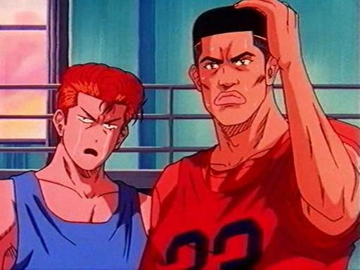 Otaku Gallery  / Anime e Manga / Slam Dunk / Screen Shots / Episodi / 007 - Il debutto di Hanamichi / 089.jpg